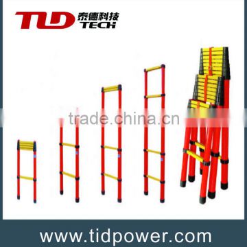 fiberglass telescopic step ladder folding EN131