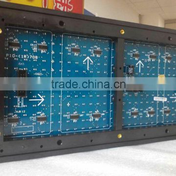 tri-color led p10 module led // led display module p10 red blue green yellow