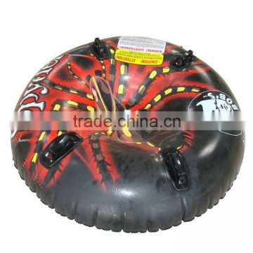 black spider pvc cold-resistant inflatable sledge ski tube