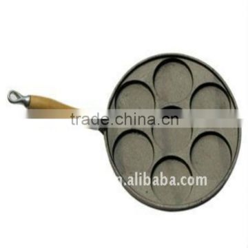 cast iron casserole plate/fry pan/pan