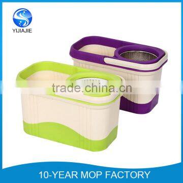 best selling spin mop bucket with double color