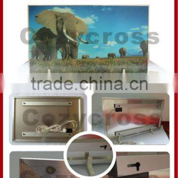 Infrared carbon crystal heater panel with safty and comfortable