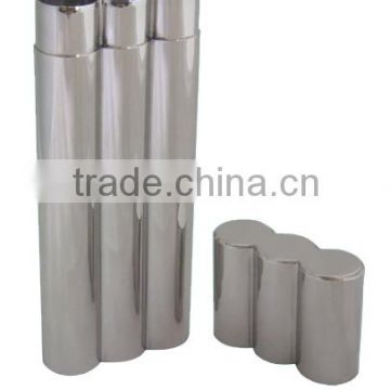 aluminum cigar packing tube with hip plask manufacturer