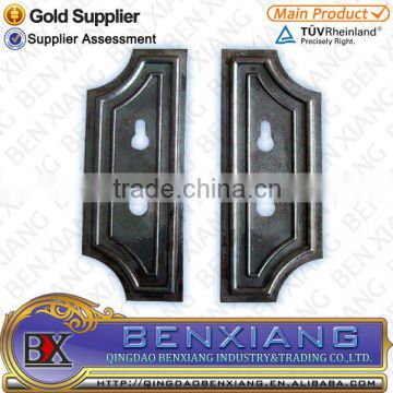 iron main gate design wrought iron door plates lock plates