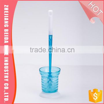 Competitive price best selling high end pp plastic toilet brush and holder