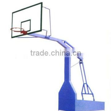 Basketball Equipment Official Basketball System with 54" Basketball Backboard Extension Basketball Shelf