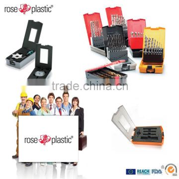 Standard stock PP plastic packaging box case for roughing cutters BR