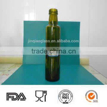 250ml Marasca oil glass bottle/green oil bottle