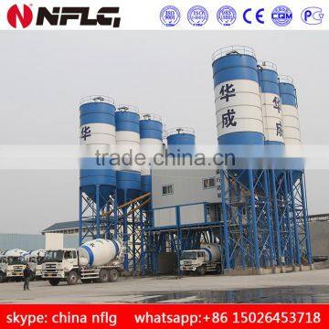 High quality low price HZS120 120m3/h concrete mixing plant