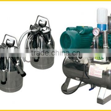 pipeline milking machine group of two buckets