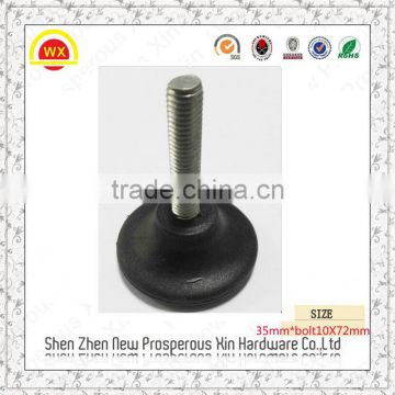 Hot sale wholesale iron+plastic leg adjustable screw