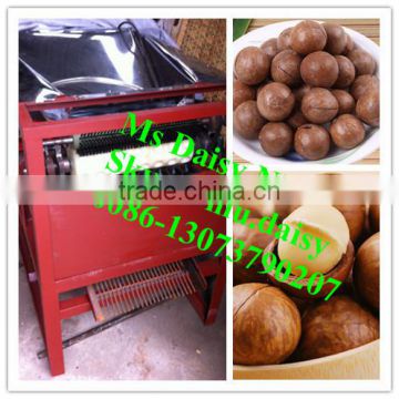 new type macadamia nut cracker machine/macadamia nut opening machine/macadamia nut tapping machine
