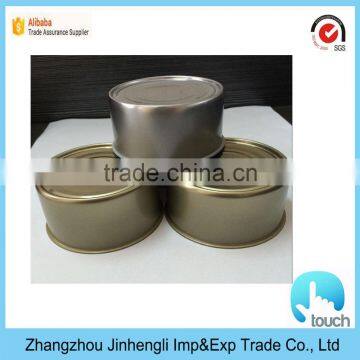 the round empty food metal packing for food canning