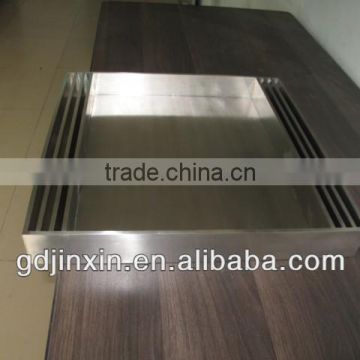 Solid Steel Drain With Square Shape