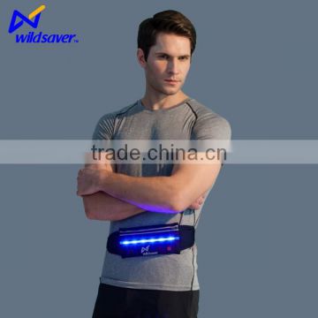 Cool runners LED flashing fanny pack/waist pocket belt/ waist bag