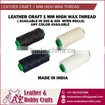 Low Cost, High Quality Wax Thread for Crafting Leather
