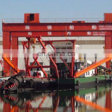 HL 300 hot sale best quality hydraulic river sand cutter suction sand dredger for dredging and desilting