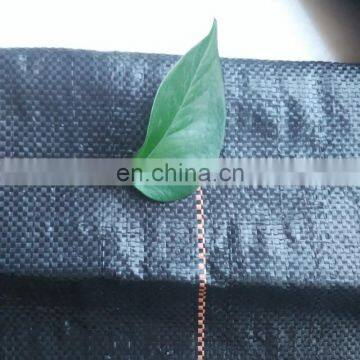 Factory supply UV treated rolling weed mat with green line for orchard tree plant