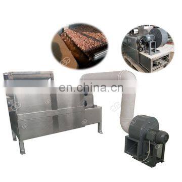 Cocoa Bean Peeling Half Cutting Peanut Skin Kernel Separating Machinery Roasted Cocoa Bean Peeler Machine