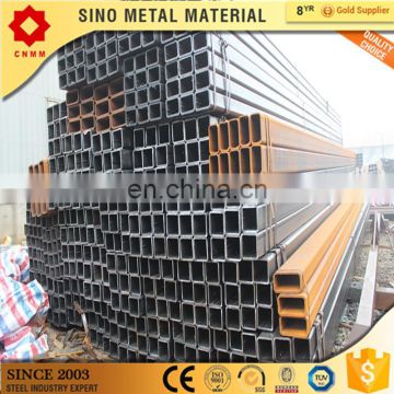50*50mm steel tube mild steel pipe price per ton pre galvanized square pipe price
