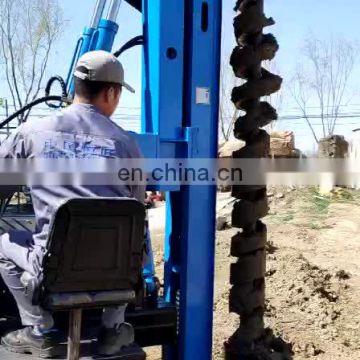 CE Solar Pile Driver Earth Soil Auger Drilling Machine Price For Sale
