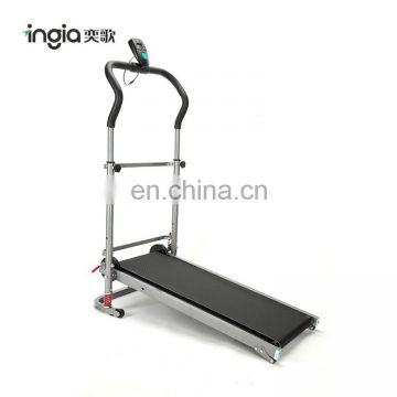 Fitness Equipment Commercial  Exercise Foldable Treadmill  Manual Body For Home Use