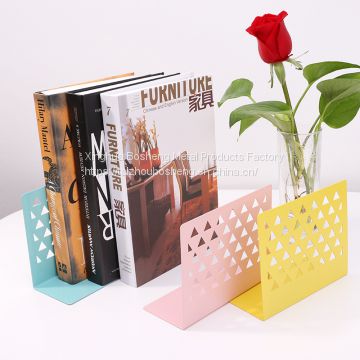 High Quality Factory Price Simple Design Metal Book Stand Holder/Bookends