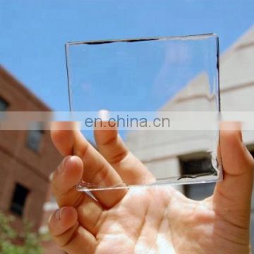 China manufacturer building clear tempered pattern glass