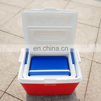 Sales promotion 5L+11L+20L plastic portable ice chest cooler box set PES insulation layer gift product