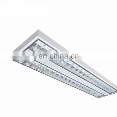Eco-friendly mirrored Louver Reflector 3*18W High Lumen Output Grille Light Housing