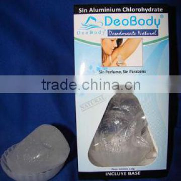 Piedra de alumbre / alum stone / Potassium alum stone crystal 130 to 150 g