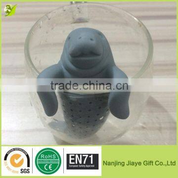 BPA free Silicone Manatea Tea Strainer