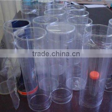 PVC PET Clear Packaging Tube