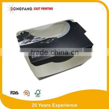 new paper sandwich packging box take away paper sandwich box