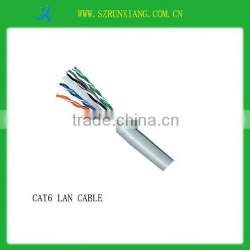 Cat6 utp color code cable in telecommunication