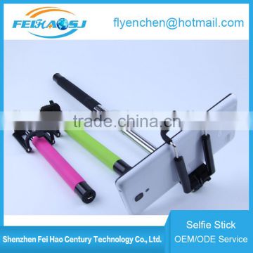 High Quality Extendable With Remote Shutter Wireless Monopod Bluetooth Mini Selfie Stick