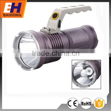 High Power Aluminium Flashlight with Charger or NOT BH-8015 , 3 Funtion:100% Bright, 50% Bright, Flash, OFF