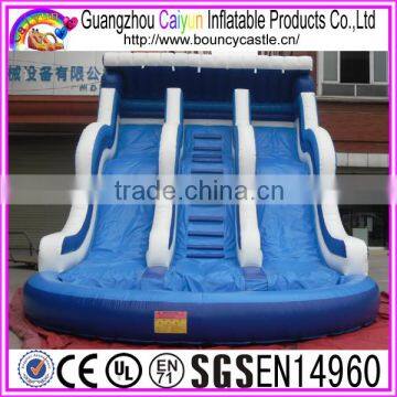 Best PVC Material Inflatable Water Slide With Pool