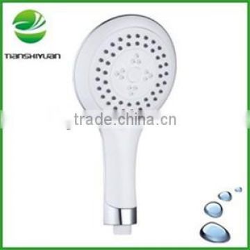 White abs hand shower sprayerrainfall shower head bath shower faucet