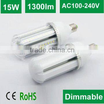 led corn light 15w led bulb B22 warm white AC100-240V