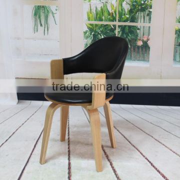 New design LINK-SC-004 Wooden Ash Swivel chair