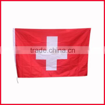 90*150cm red white pennant Switzerland flag
