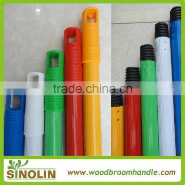 2015 low price powder painted broom metal stick