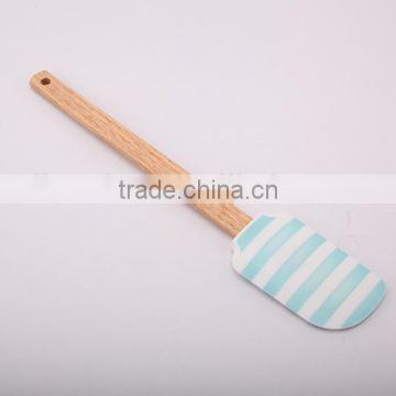 Silicone butter scraper spatula with printing