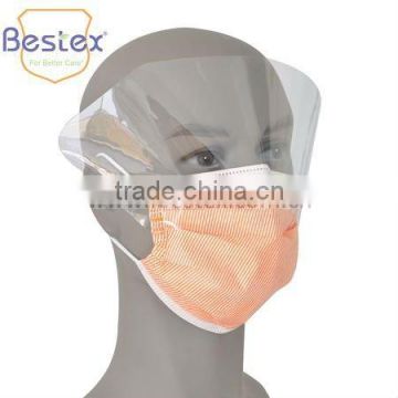 4-ply Disposable Face Mask With eye Shield
