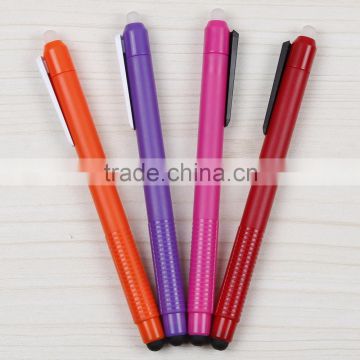 promotional stationery cheap erasable gel ink refill ball point pen for students or office use TC-9006