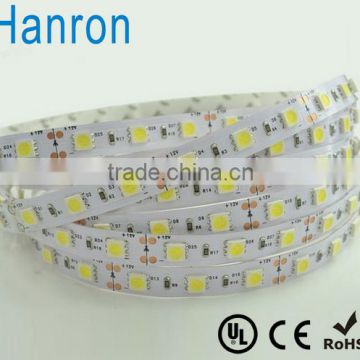 Indoor decoration Hot flexible led strip 5050 5m/roll ce rohs approval 7.2w/m led strip