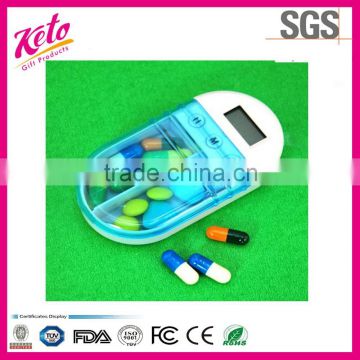 Portable Intelligent Reminding Electronic Pill Box With Timer