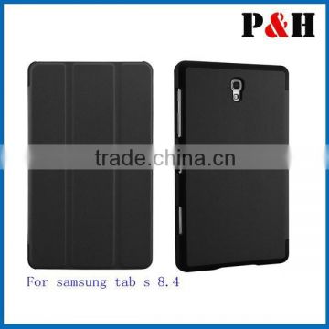 Book Flip PU Leather stand Case Cover For Samsung Galaxy Tab S 8.4 T705C T700