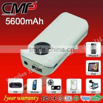 CMP Portable Power Bank/Mobile Power Supply with 5600mAh